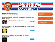 Tablet Screenshot of kanoberichten.nl